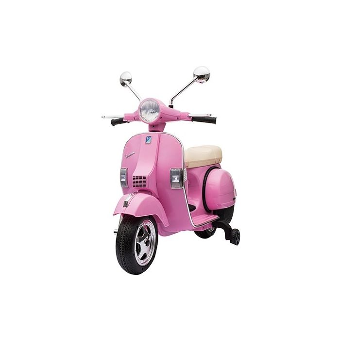 Elektrische Scooter Vespa PX150 12 volt Roze