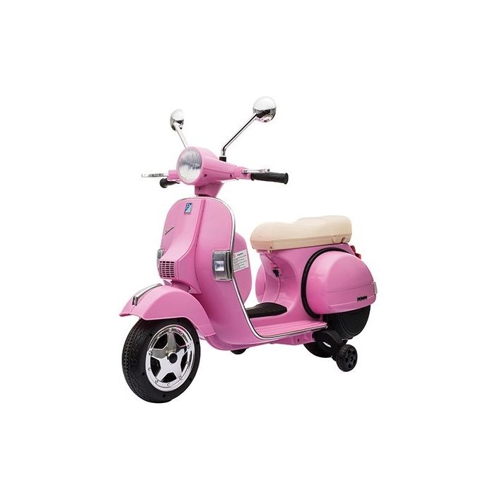Elektrische Scooter Vespa PX150 12 volt Roze