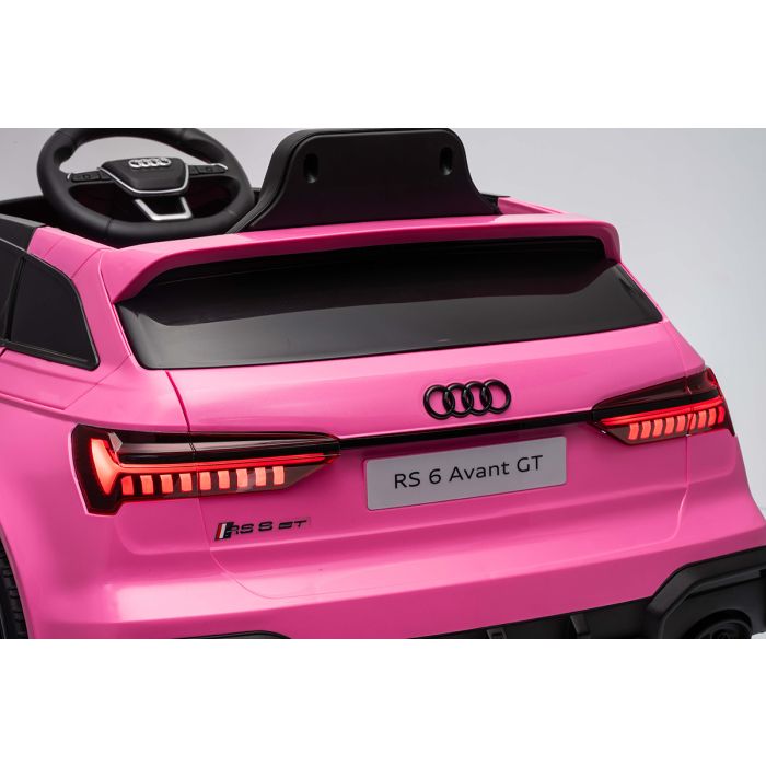 Accu Auto AUDI RS6 C8 GT Roze 12 Volt