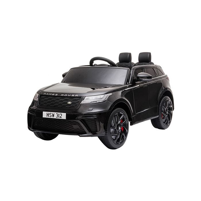 Accu Kinderauto SUV Range Rover Velar Zwart Metallic