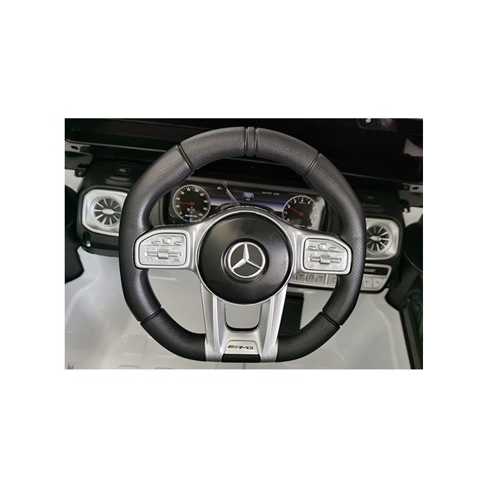 Accu Kinderauto Mercedes G63 AMG Zwart metallic