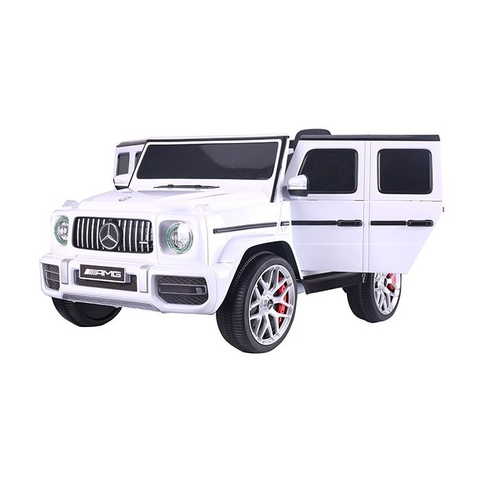 Elektrische Kinderauto Mercedes G63 AMG Wit
