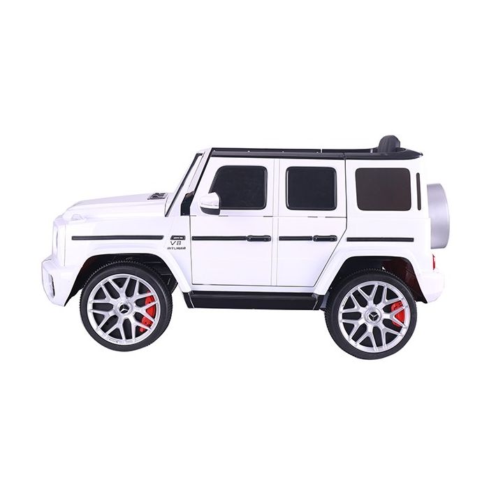 Elektrische Kinderauto Mercedes G63 AMG Wit