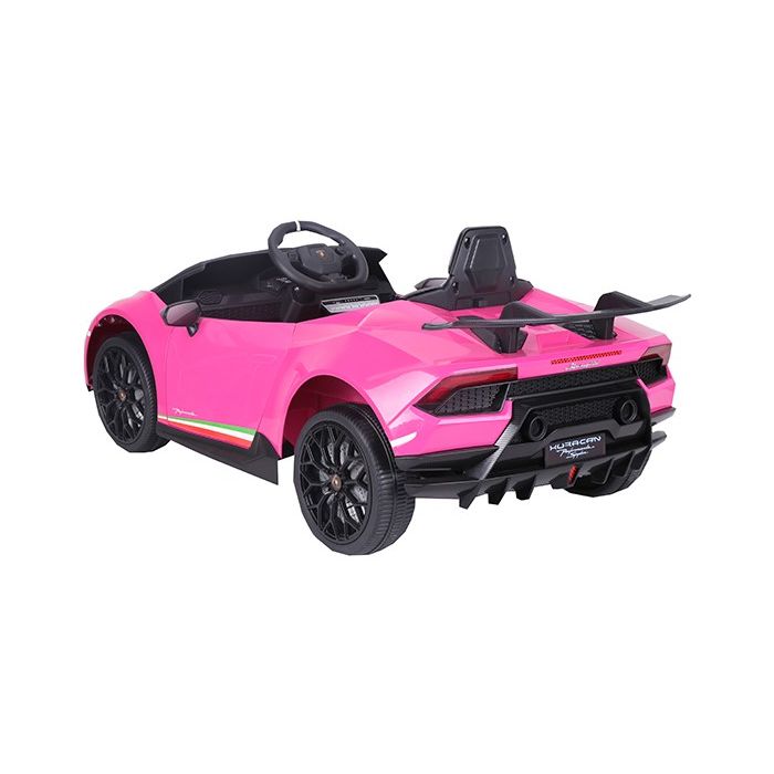 Elektrische Kinderauto Lamborghini Huracan Performante Roze 4X4 12Volt