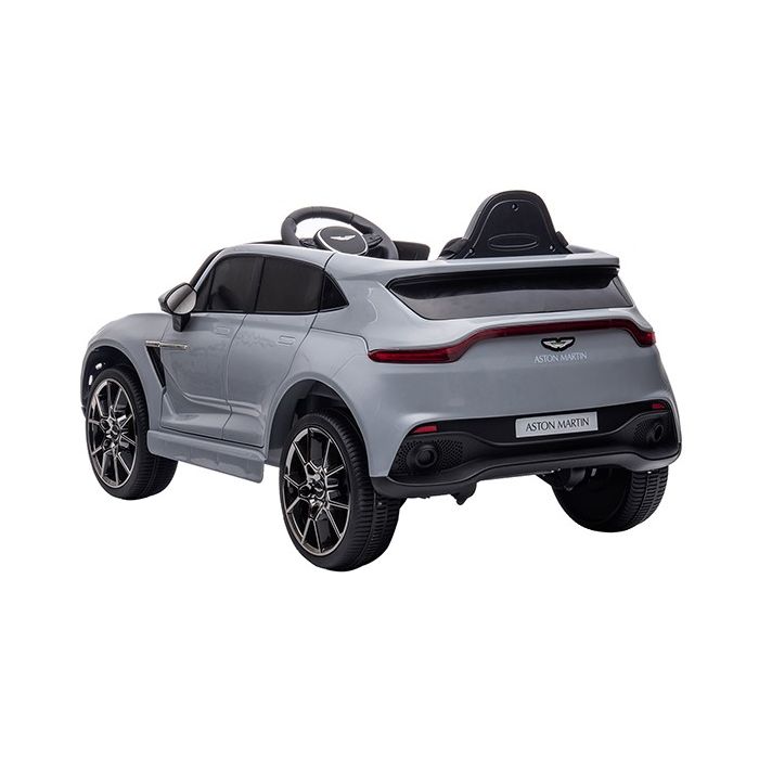 Elektrische Kinderauto Aston Martin DBX Grijs 4X4 12Volt