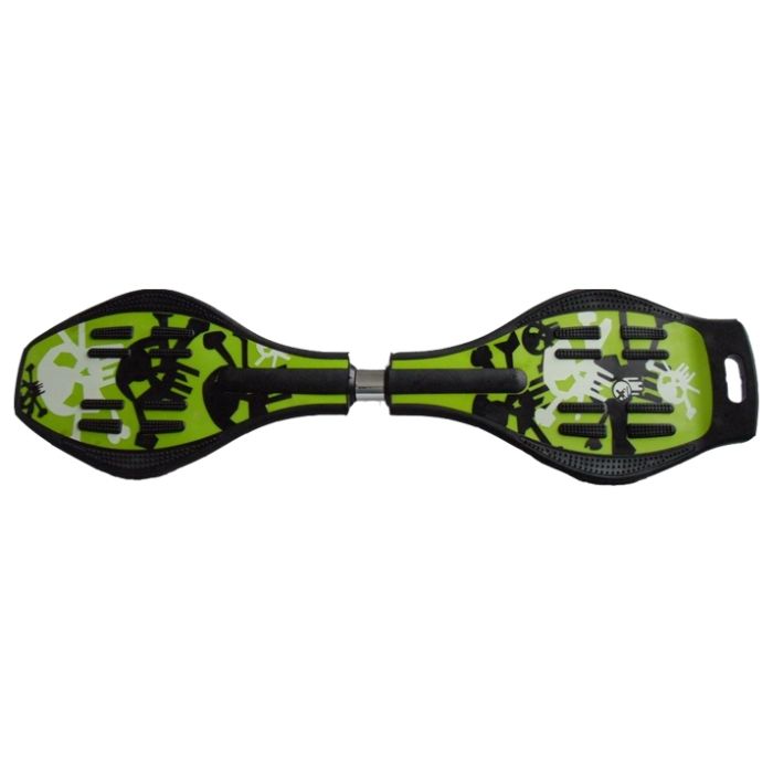 Waveboard Skull Groen