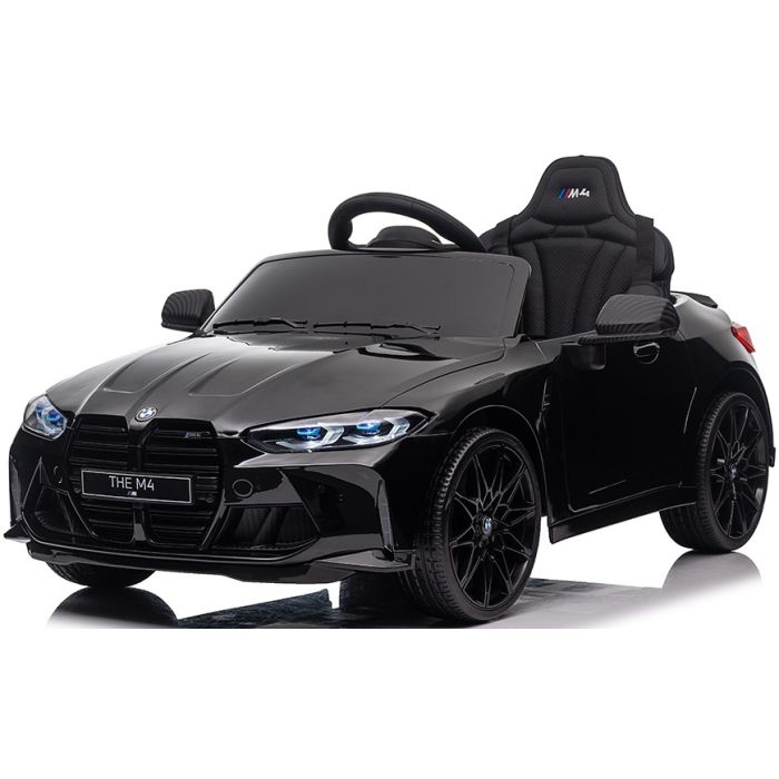 Elektrische Kinderauto BMW M4 Zwart Metallic 12V