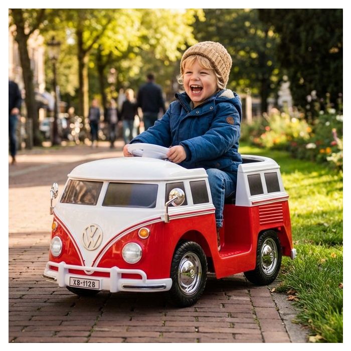Accu Auto Volkswagen T-1 busje 12V Rood