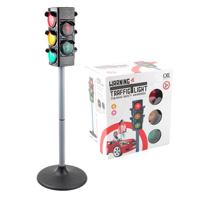 Stoplicht speelgoed verkeer set