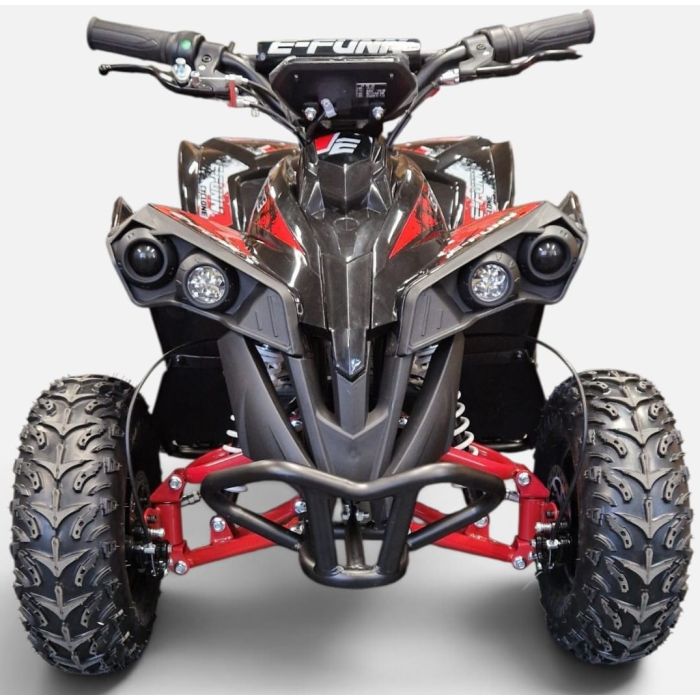 Elektrische kinderquad Cyclone Rood 1060W 48V Brushless LCD Scherm