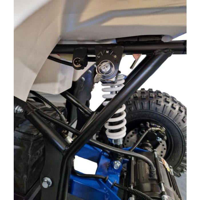 Elektrische kinderquad Midi Typhoon Blauw 1200W 48V Brushless LCD-Scherm
