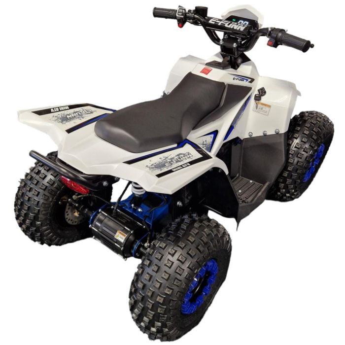 Elektrische kinderquad Midi Typhoon Blauw 1200W 48V Brushless LCD-Scherm
