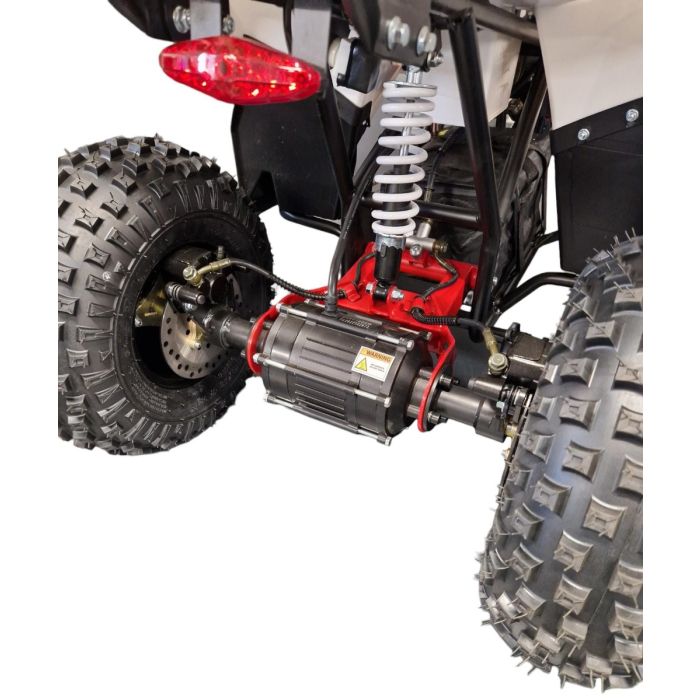 Elektrische kinderquad Midi Typhoon Rood 1200W 48V Brushless LCD-Scherm