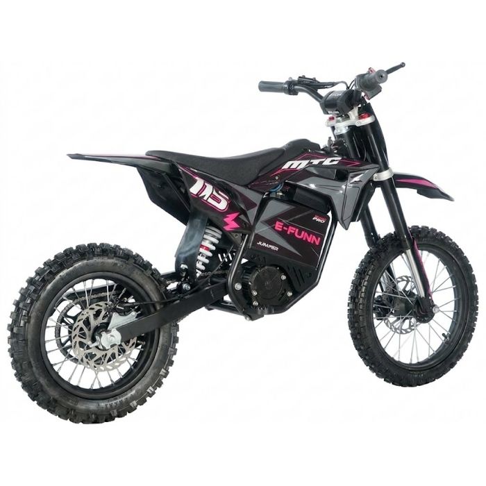 Midi Cross Bike JUMPER Flash PRO Roze 2000W Brushless 60Volt Li-Ion
