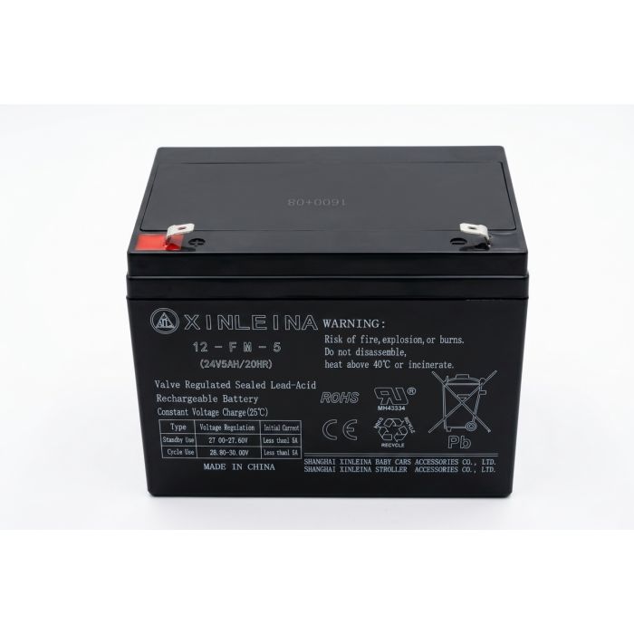 Z Accu 24 Volt 5Ah Schuif-Aansluiting