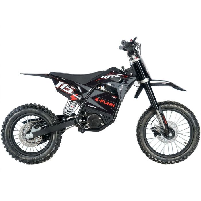 Midi Cross Bike JUMPER Flash PRO Rood 2000W Brushless 60Volt Li-Ion