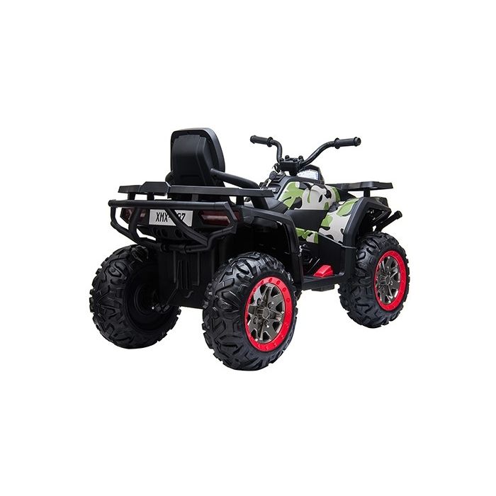 Elektrische kinderquad Mamba 24Volt Camo Groen met RC
