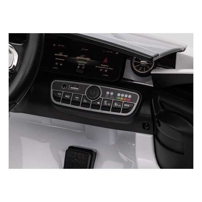 Accu Kinderauto Mercedes CLA45s AMG Wit 12v
