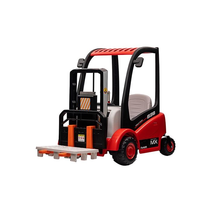 Elektrische Kinderauto Heftruck Rood 12V