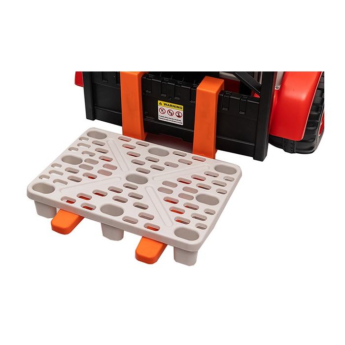 Elektrische Kinderauto Heftruck Rood 12V
