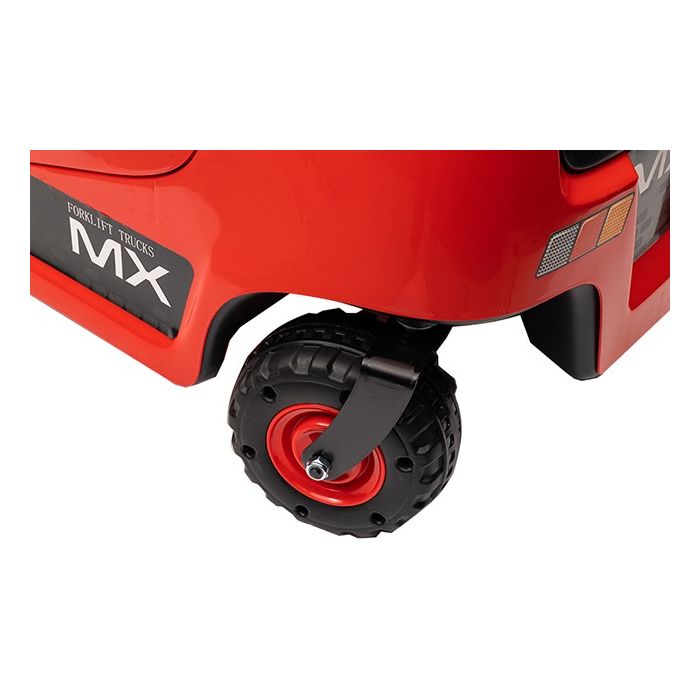Elektrische Kinderauto Heftruck Rood 12V