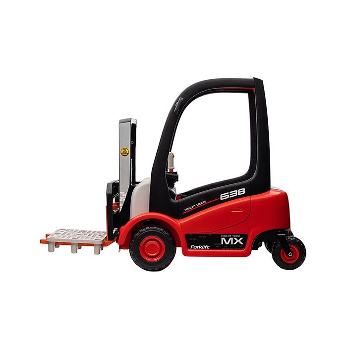 Elektrische Kinderauto Heftruck Rood 12V