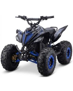 Elektrische kinderquad Midi Draconis Blauw 1200W 48V Brushless LCD-Scherm