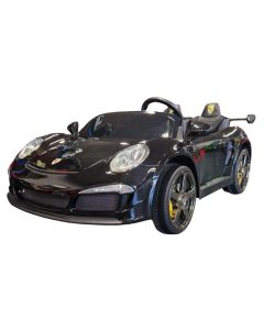 Accu Auto Porsche RUF Zwart Metallic 4X4 24 Volt 2 persoons