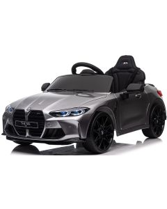 Elektrische Kinderauto BMW M4 Grijs Metallic 12V