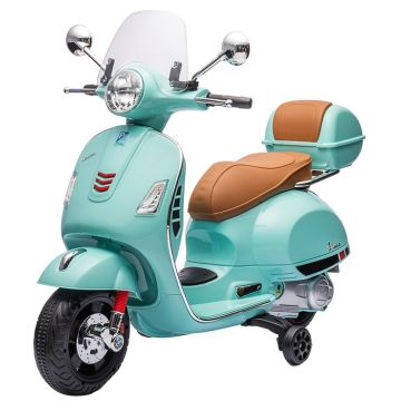 Accu Vespa Scooter GTS DELUX 12Volt Groen met koffer