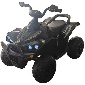 Elektrische kinderquad Python Zwart 12V