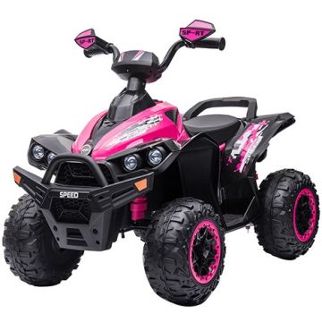 Elektrische kinderquad Python Roze 12V