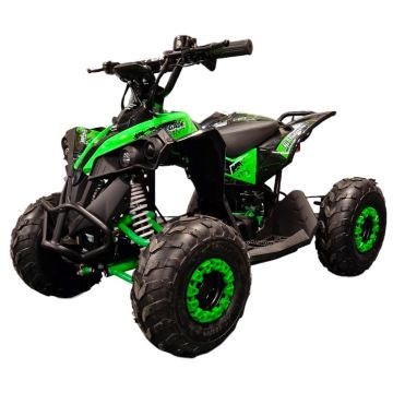 Elektrische kinderquad Midi Cyclone Groen 1200W 48Volt BRUSHLESS LCD-Scherm