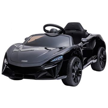 Elektrische Kinderauto Mclaren Artura Zwart Metallic 4X4 12Volt