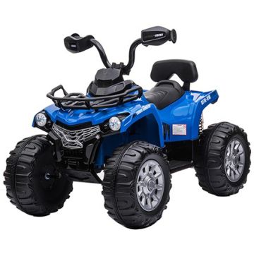 Elektrische kinderquad Enduro Blauw 12V