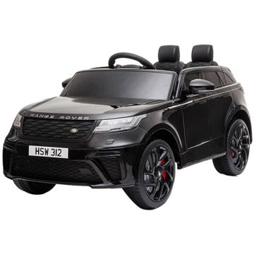 Accu Kinderauto SUV Range Rover Velar Zwart Metallic