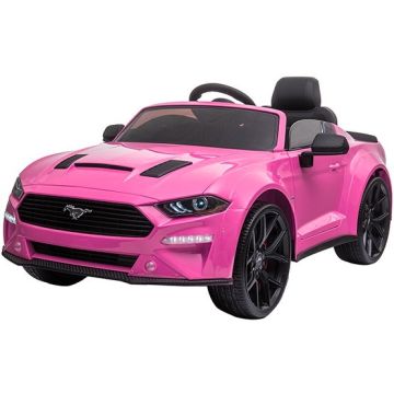 Accu Kinderauto Ford Mustang 24 volt Roze