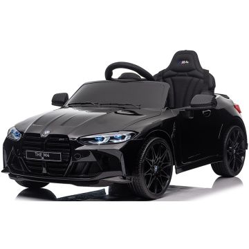 Elektrische Kinderauto BMW M4 Zwart Metallic 12V