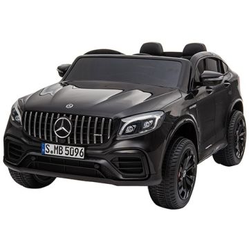 Accu Kinderauto MERCEDES GLC63-AMG 4X4 MP4 Zwart Metallic 2 Persoons