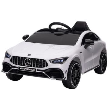 Accu Kinderauto Mercedes CLA45s AMG Wit 12v