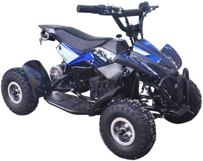 Elektrische kinderquad Skiron Blauw 500W 36V