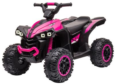 Elektrische kinderquad Cobra-X Roze 12V met RC