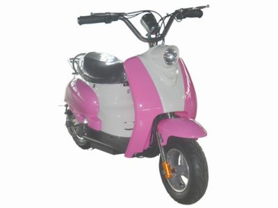 Mini Scooter Classic Roze 350W 36Volt 3 Speed