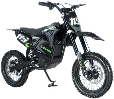 Midi Cross Bike JUMPER Flash PRO Groen 1000W Brushless 36 Volt Li-Ion