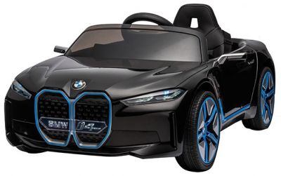 Elektrische Kinderauto BMW i4 Zwart Metallic 4X4 12V