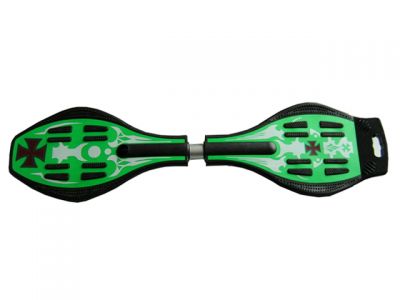 Waveboard Cross Groen