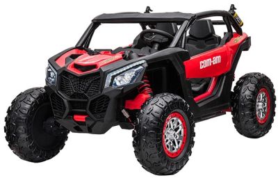 Elektrische Kinderbuggy Proton 4X4 24 Volt 2 Persoons Rood