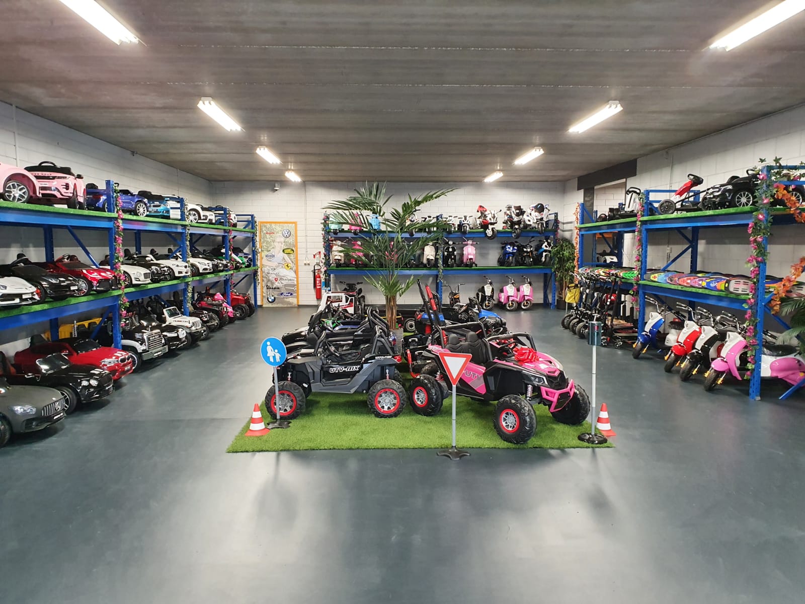 Elektrische  Kindermotoren en Kinderscooters