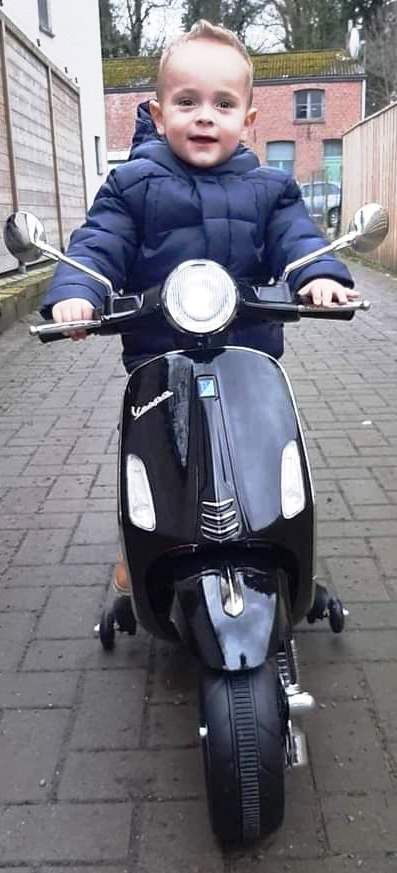 Tevreden chauffeurtje
