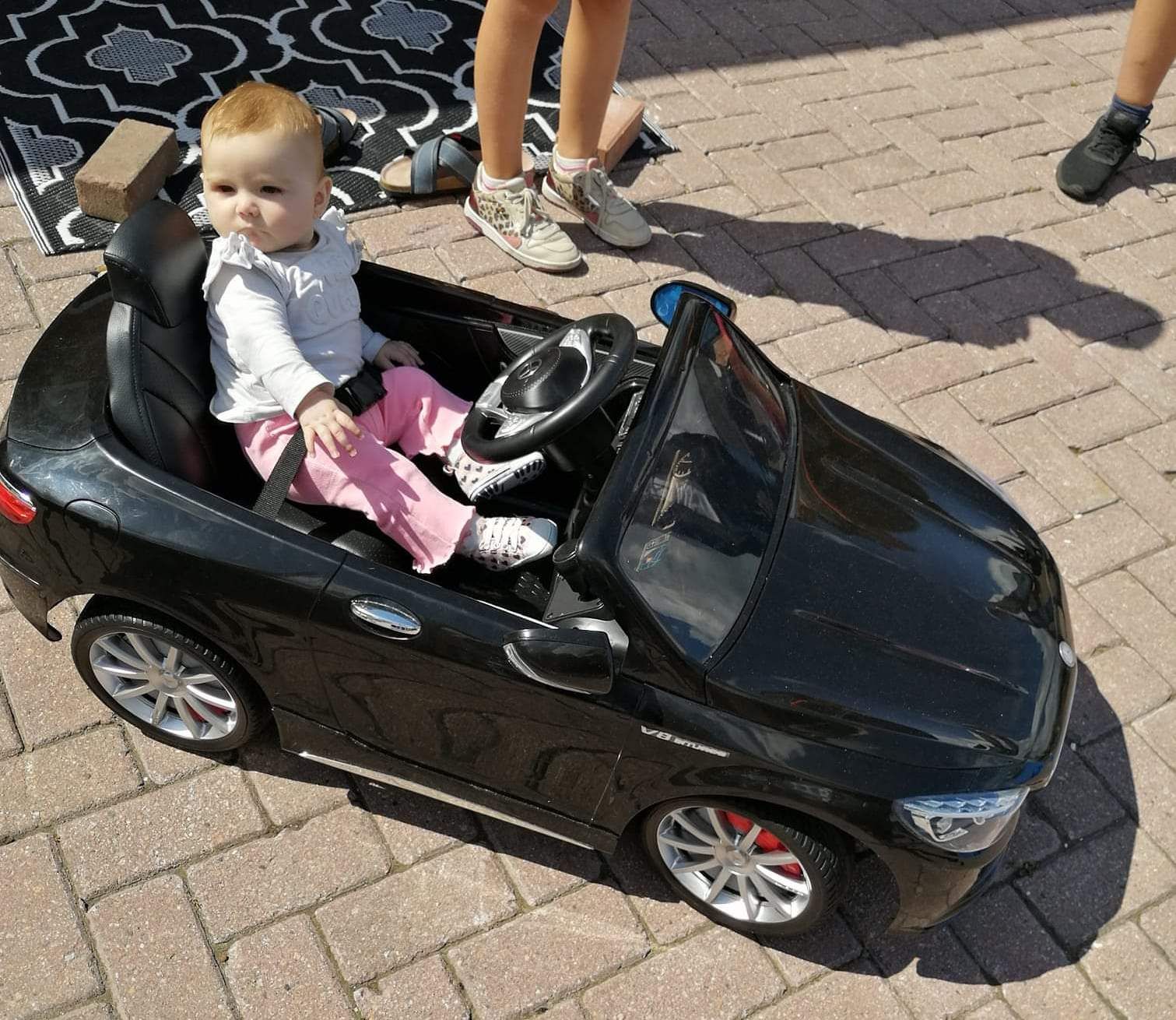 Tevreden chauffeurtje